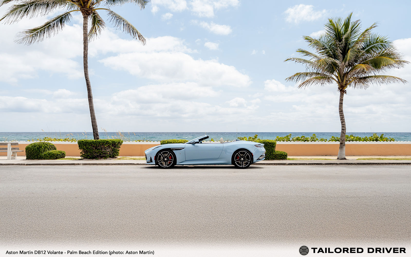 Aston Martin DB12 Volante Palm Beach Edition