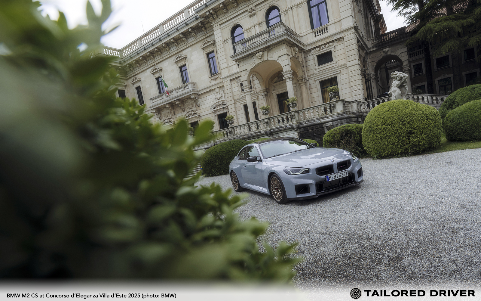 BMW M Sneaks New M2 CS Into Villa d’Este