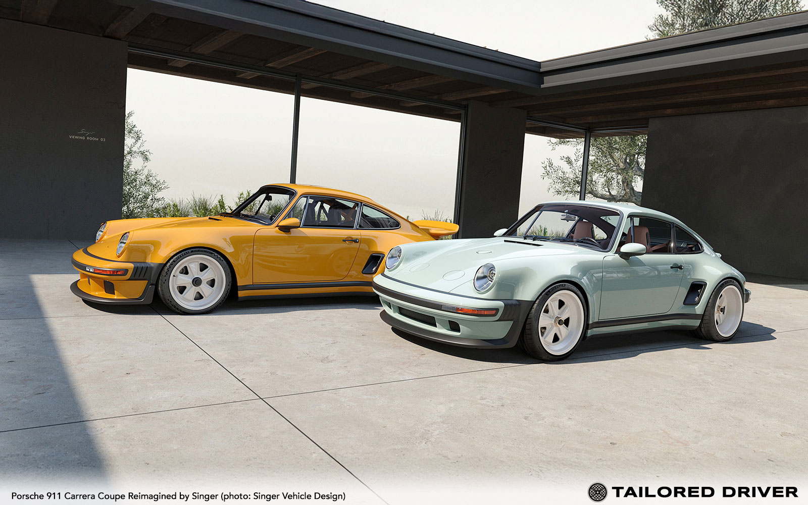 Introducing the Porsche 911 Carrera Coupe Reimagined by Singer