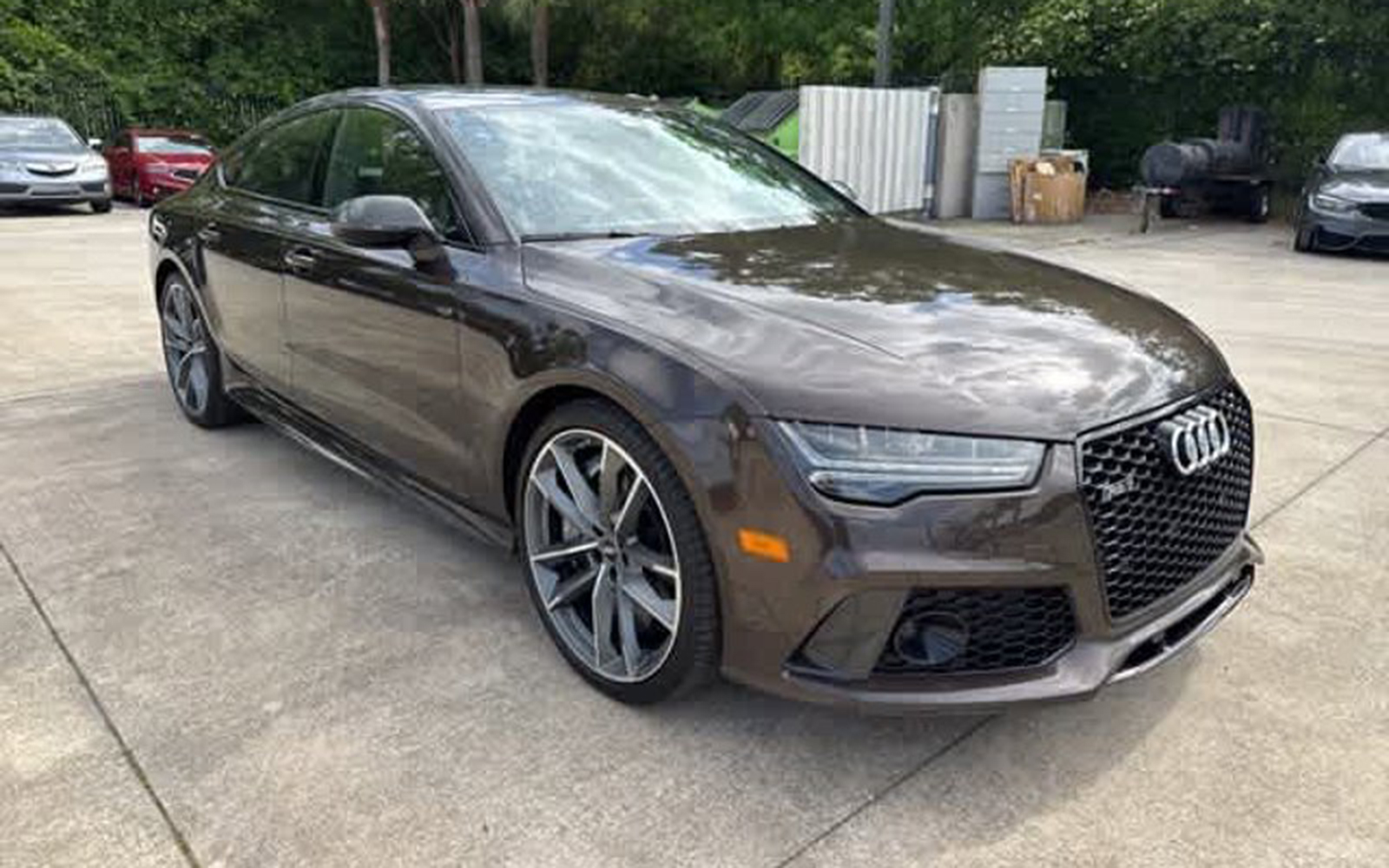 Market Find: 2018 Audi exclusive RS 7 in Teak Brown