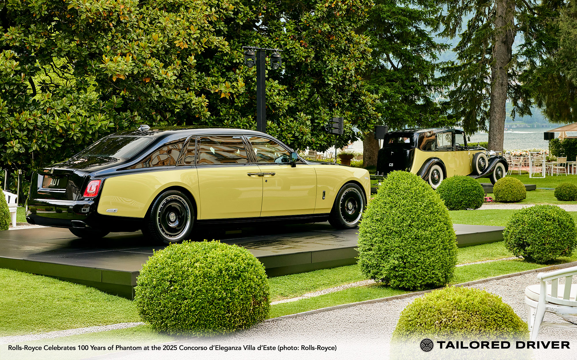 Rolls-Royce Phantom Goldfinger Debuts at Concorso d’Eleganza Villa d’Este