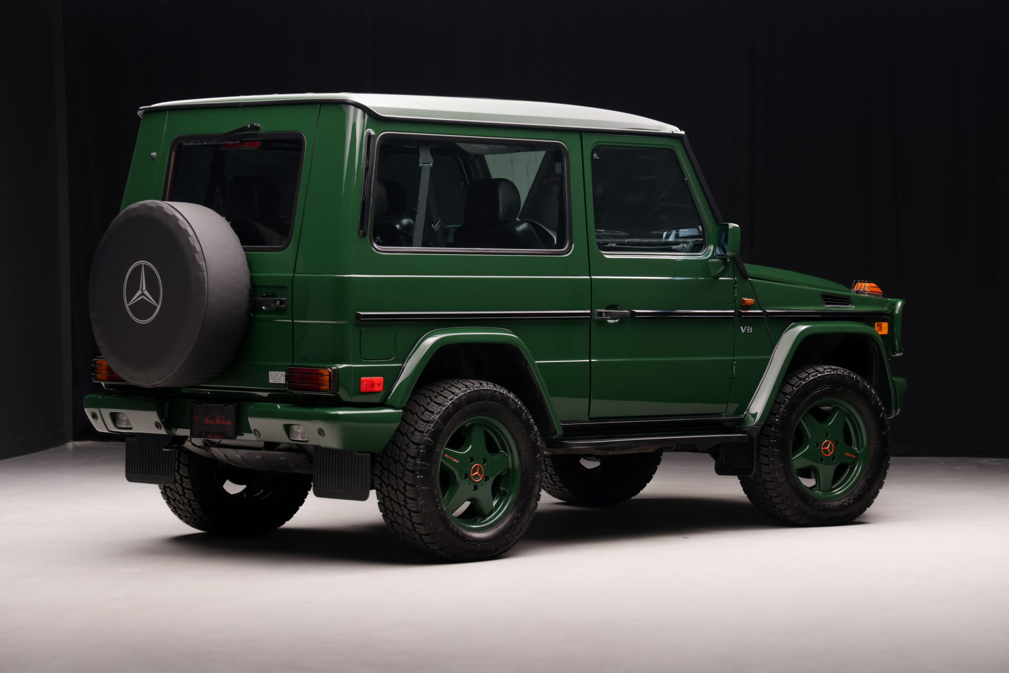 Market Find: 2000 Mercedes-Benz G500 SWB Europa in Porsche Irish Green on BaT